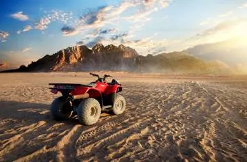 Vallée (UOM DALFA) Excursion individuelle en quad rapide au coucher du soleil & BBQ'