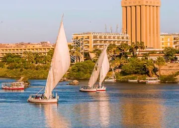 Felucca-Fahrt in Kairo