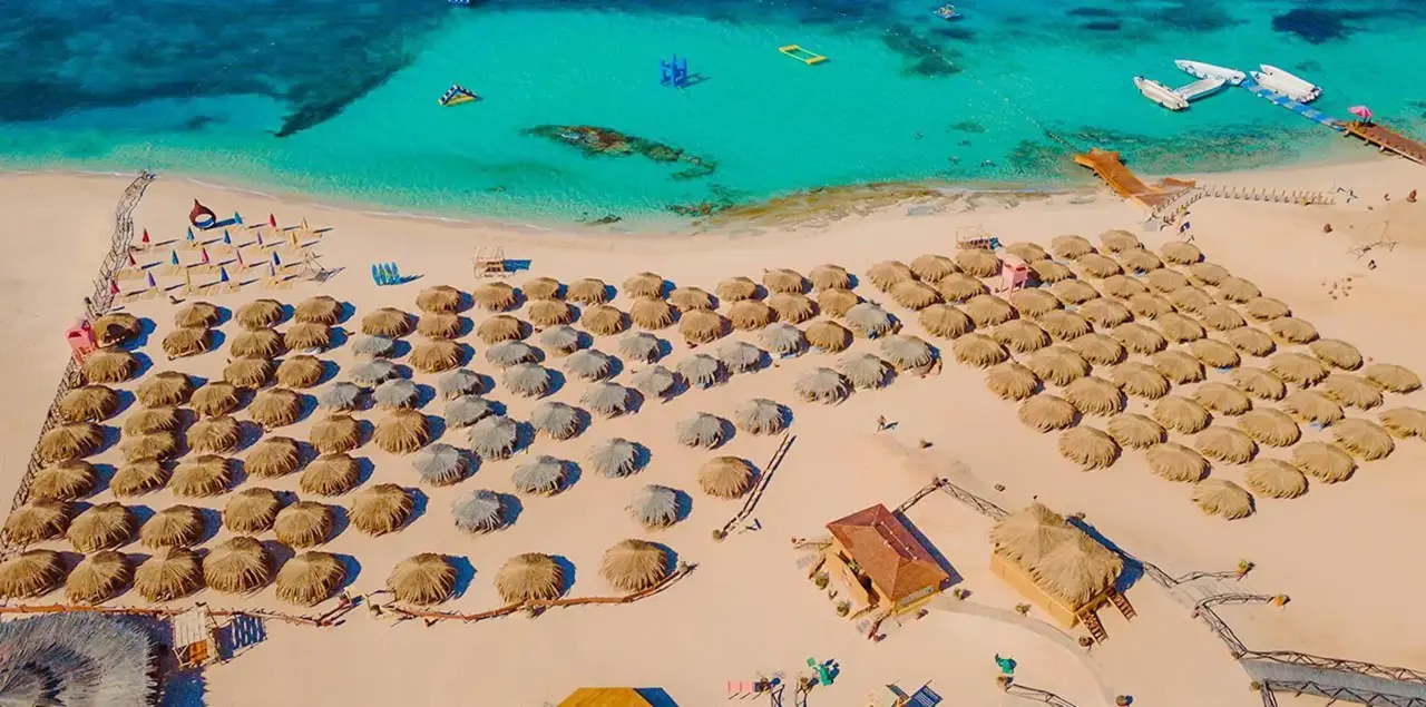 Hula Hula Island Full Day Boat Trip from Hurghada